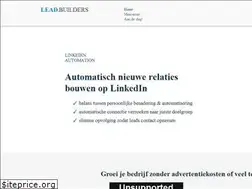 Sites similar to lead.builders