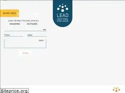 Sites similar to lead.org.il