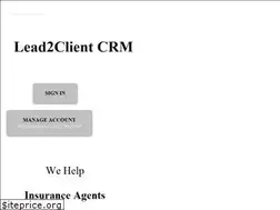 Sites similar to lead2clientcrm.com