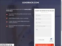 Sites similar to leadback.com