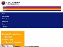 Sites similar to leadbaltimore.org