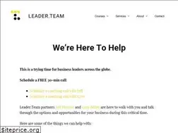 Sites similar to leader.team