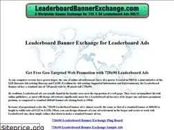 Sites similar to leaderboardbannerexchange.com