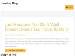 Sites similar to leaders.blog