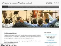 Sites similar to leadersaliveintl.com