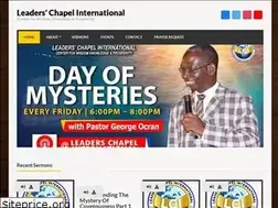 Sites similar to leaderschapel.org