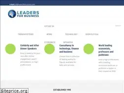 Sites similar to leadersforbusiness.com