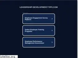 Sites similar to leadership-development-tips.com
