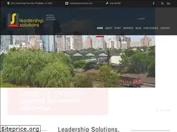 Sites similar to leadership-solutions.com