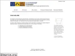 Sites similar to leadershipintransition.org