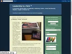 Sites similar to leadershipisaverb.com