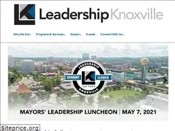 Sites similar to leadershipknoxville.com