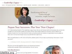Sites similar to leadershiplegacygroup.com