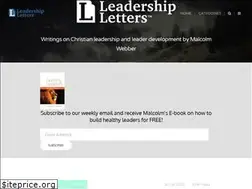Sites similar to leadershipletters.com
