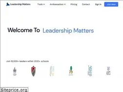 Sites similar to leadershipmatters.org.uk
