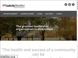 Sites similar to leadershipmetrowest.org