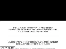 Sites similar to leadershipnowproject.org