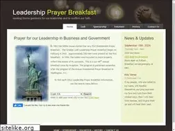 Sites similar to leadershipprayerbreakfast.com