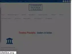 Sites similar to leadershipprogram.org