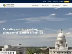 Sites similar to leadershipri.org
