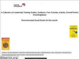 Sites similar to leadershiptrainingtutorials.com