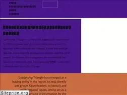 Sites similar to leadershiptriangle.com