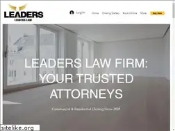 Sites similar to leaderslawfirm.com