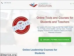 Sites similar to leadersofevolution.com
