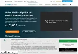 Sites similar to leadfactory.com
