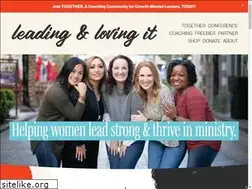Sites similar to leadingandlovingit.com