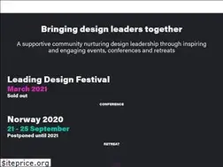 Sites similar to leadingdesignconf.com