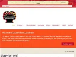 Sites similar to leadingedgeacademics.com.au