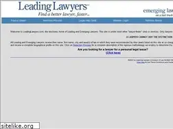 Sites similar to leadinglawyers.com