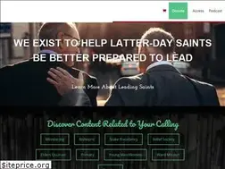 Sites similar to leadinglds.org