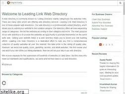 Sites similar to leadinglinkdirectory.com