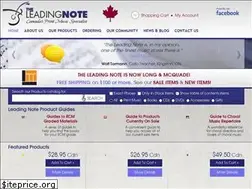 Sites similar to leadingnote.com