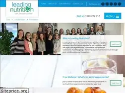 Sites similar to leadingnutrition.com.au