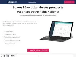 Sites similar to leadlist.fr