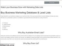 Sites similar to leadlists.com.au