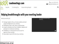 Sites similar to leadmeetings.com