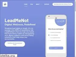 Sites similar to leadmenot.org