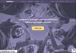Sites similar to leadnow.ca