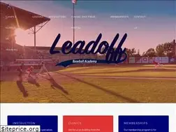 Sites similar to leadoffbaseballacademy.com