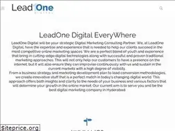 Sites similar to leadonedigital.com