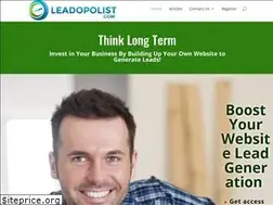 Sites similar to leadopolist.com