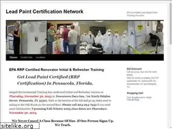 Sites similar to leadpaintcertificationnetwork.com