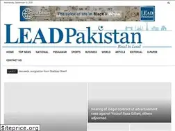 Sites similar to leadpakistan.com.pk