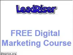 Sites similar to leadriser.com