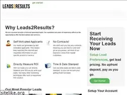 Sites similar to leads2results.com