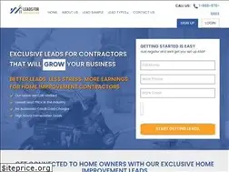 Sites similar to leadsforcontractor.com